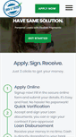 Mobile Screenshot of loangranted.com